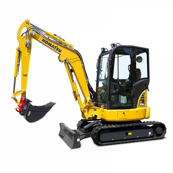 Komatsu minigraafmachine PC30MR-5 te koop bij Vrijdag Trading